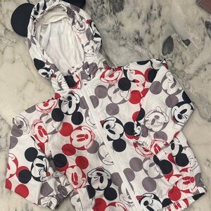 Mickey Mouse Patterned Jacket